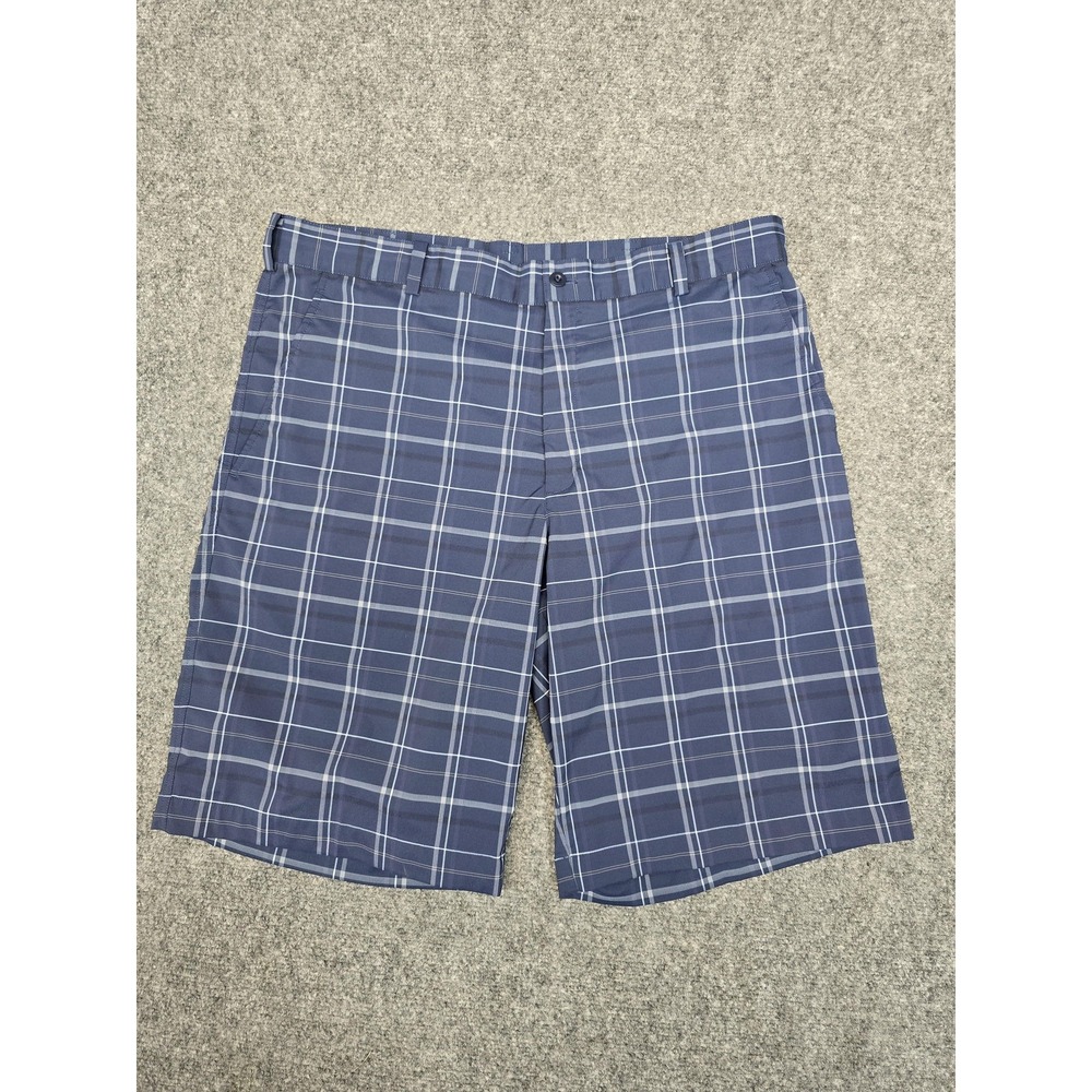 Nike Golf Shorts Mens 36 Plaid Dri-Fit Performance Stretch Lightweight Summer